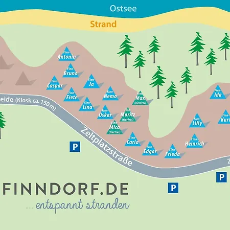 Ruhe & Pur, Kleine Finnhuette Zum Entspannen Und Durchatmen, 200m Zum - Nemo * 트라센하이드